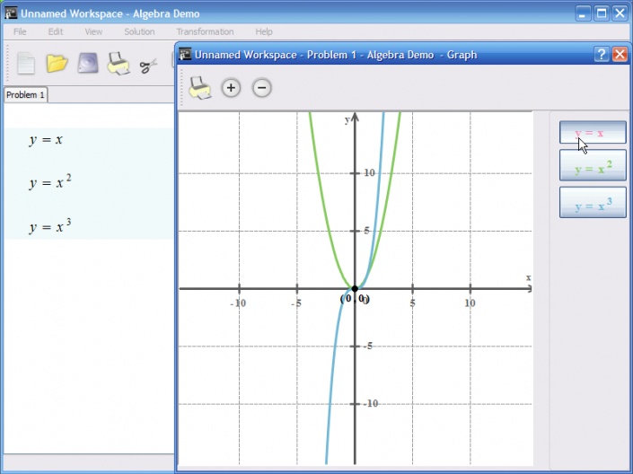 picture 4 for demo on Graphing basic polynomial equations