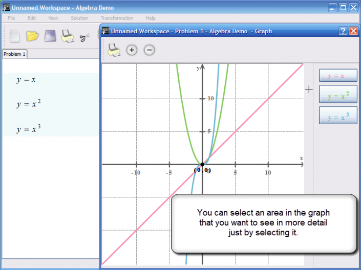 picture 6 for demo on Graphing basic polynomial equations